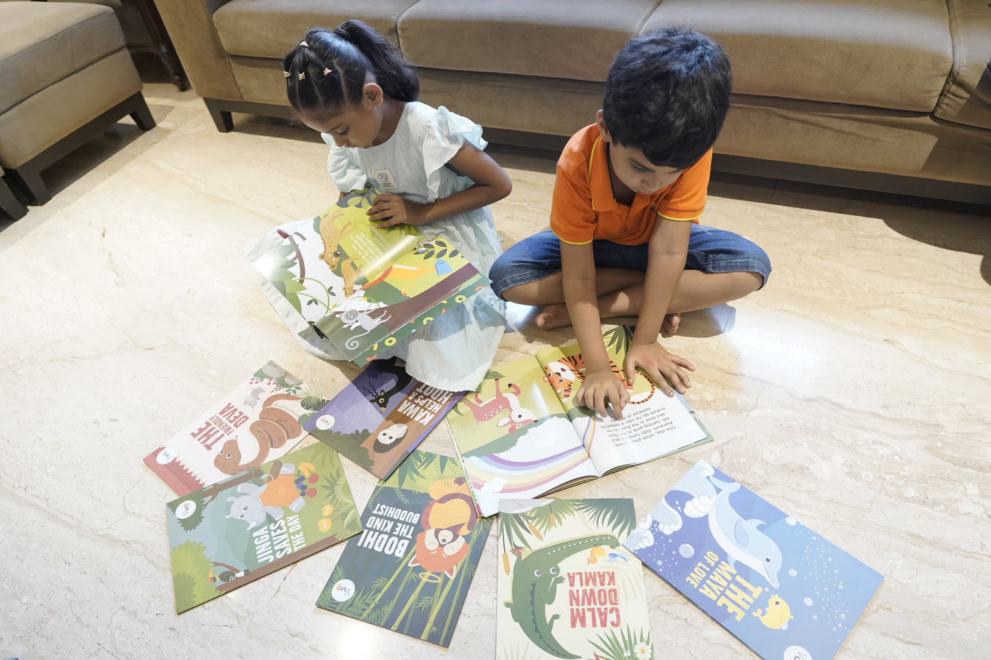 Yug Animal Series ALL (Bodhi, Raja, Jinga, Kamla, Kawa, Robi, Deva and Maya) Combo