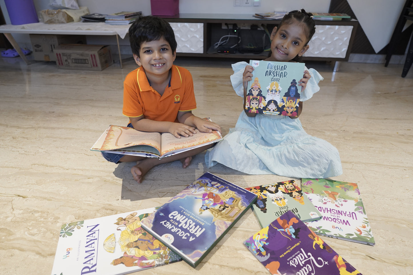 Theology Combo - Akshar Akshar Eeshvar & An Illustrated Ramayan