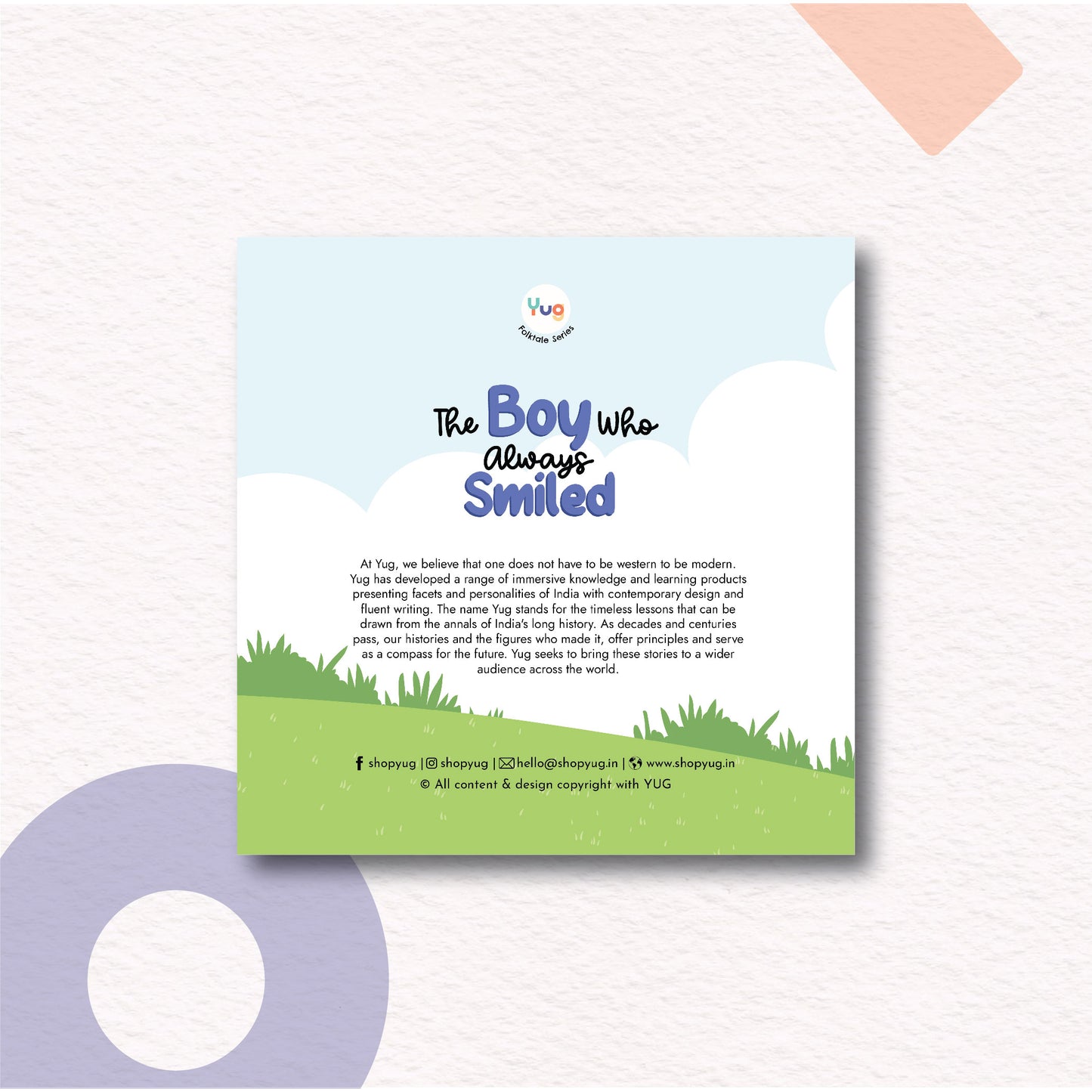The Boy Who Always Smiled - Story on Being Helpful!