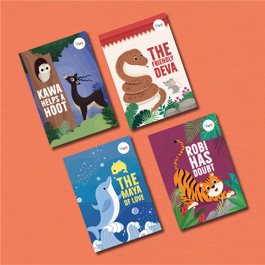 Yug Animal Series Combo 2 (Kawa, Robi, Deva and Maya)