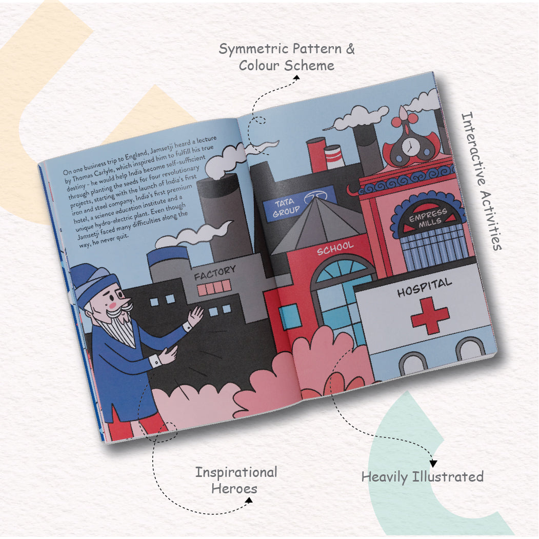 Yug People Small Combo Offer 3 (Milkha Singh, Jamsetji Tata, APJ Abdul Kalam)