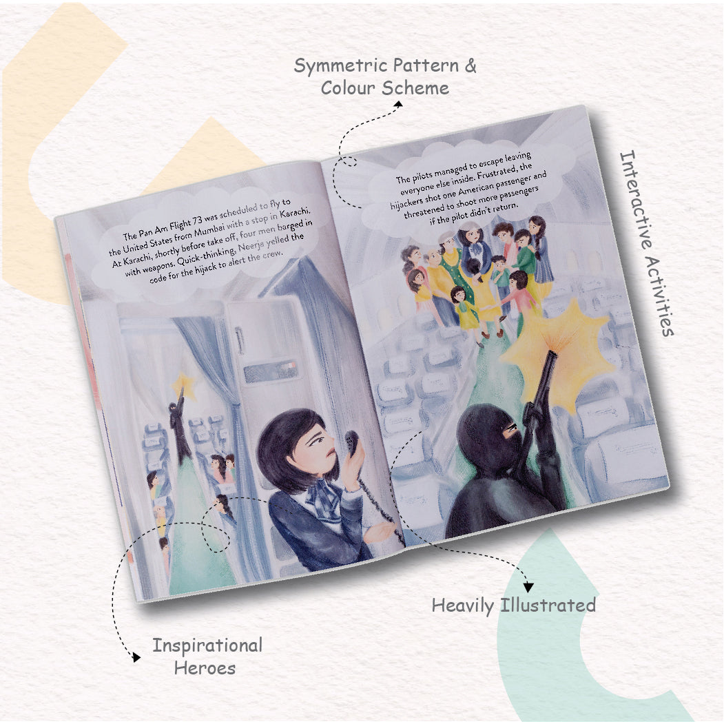 Yug People Small Combo Offer 2 (APJ Abdul Kalam, Bhagat Singh, Neerja Bhanot)