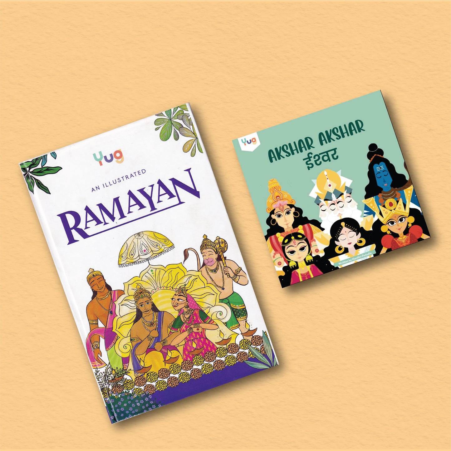 Theology Combo - Akshar Akshar Eeshvar & An Illustrated Ramayan