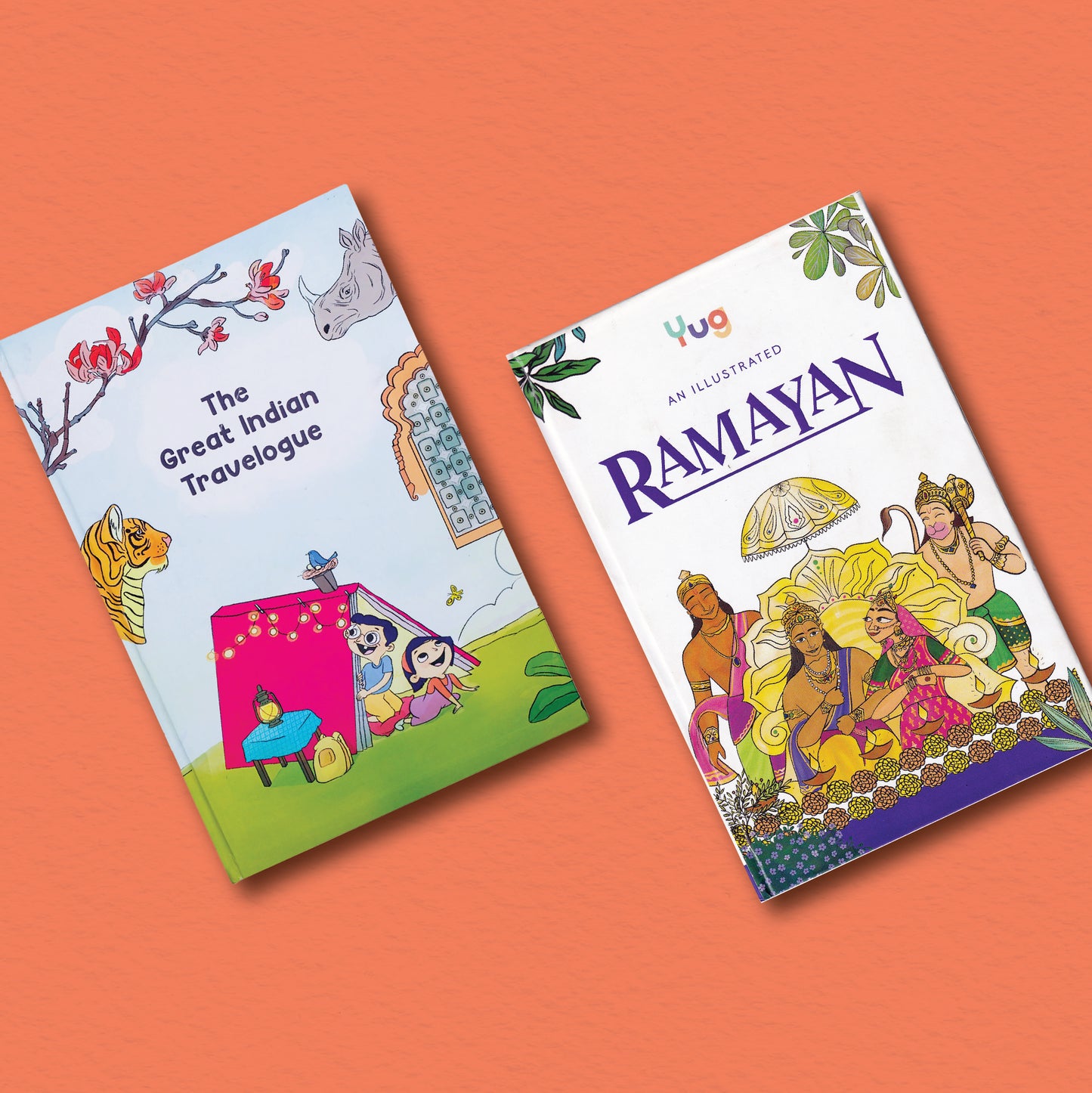 Bestseller Combo: An Illustrated Ramayan & The Great Indian Travelogue