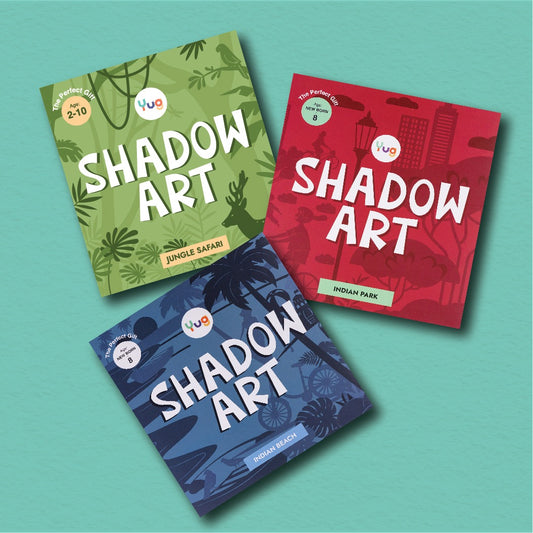 Shadow Art Combo - Jungle Safari, Indian Beach, Indian Park