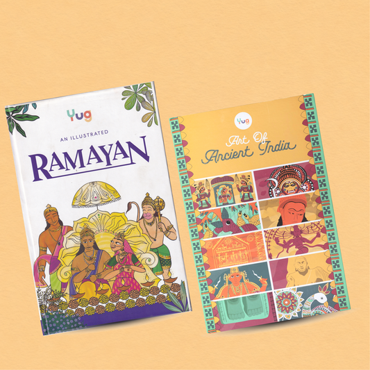 Indian Cultural Combo- An Illustrated Ramayan and Art of Ancient India