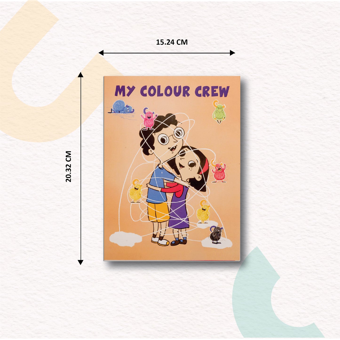 My Colour Crew: Fold Out Book on Emotions & Colours